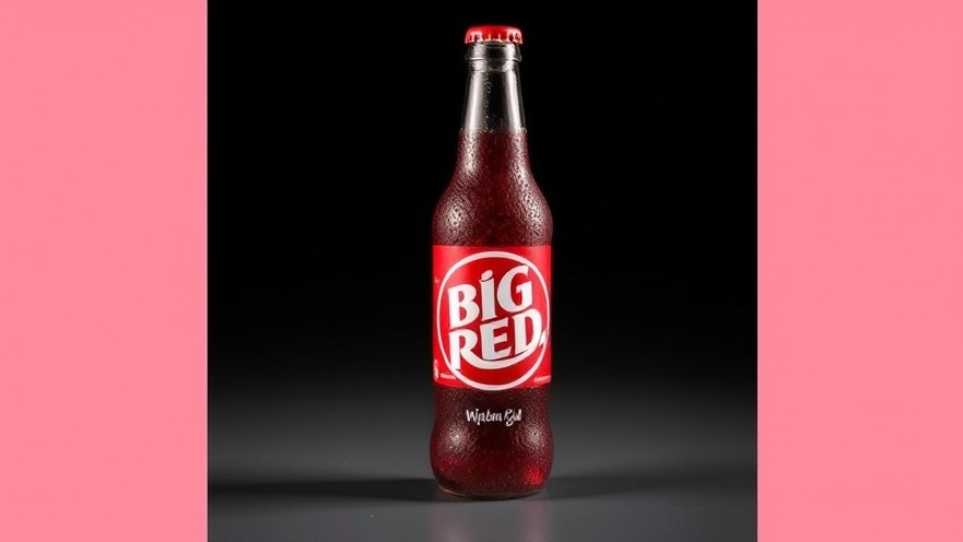 Big Red bottle showcasing Texas food safety changes and local beverage reformulation.