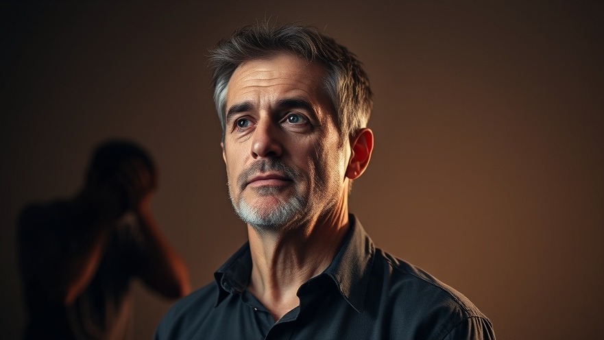 Contemplative man represents Houston wellness events and holistic health.