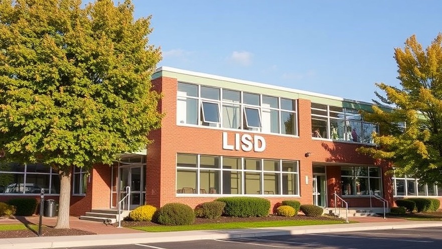LISD office building showcasing modern architecture in Dallas, TX news context.