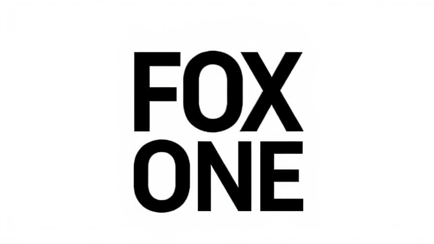 Modern 'FOX ONE' logo on white background, perfect for sports streaming.