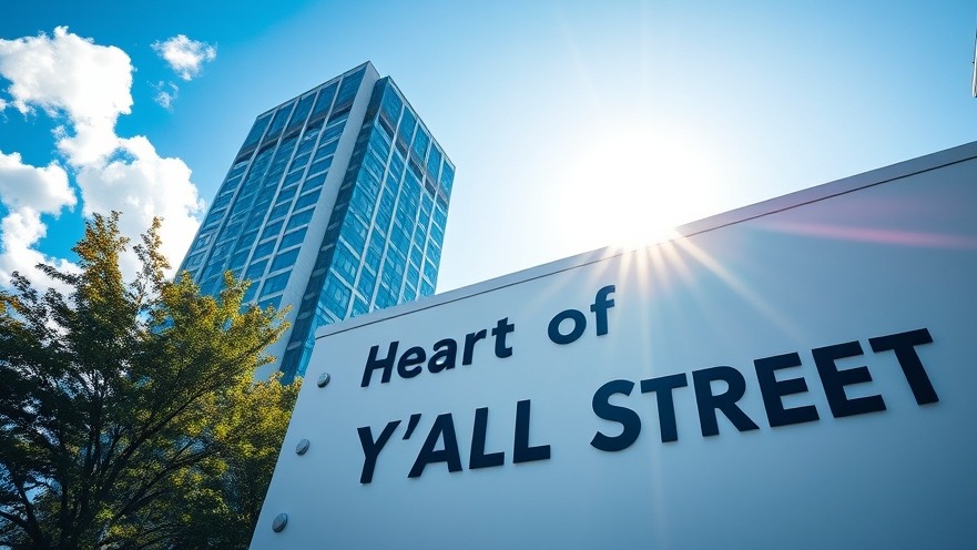 Vibrant city scene at 'The Heart of Y'all Street' showcasing TXSE and SEC approval.