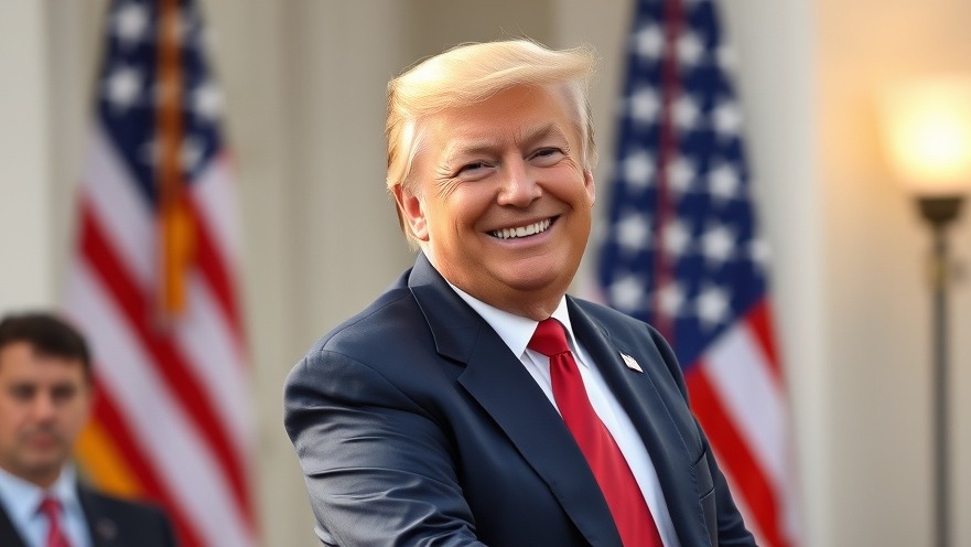 Smiling Trump promoting petrochemical safety in Texas.
