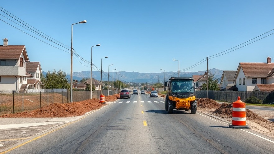 Road reconstruction updates in Dallas TX, highlighting local news.