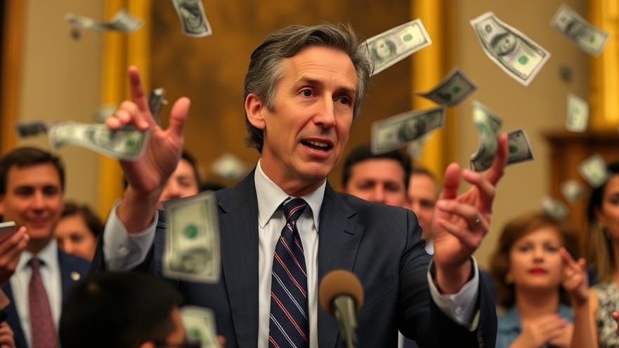 Beto O'Rourke tossing money, highlighting Texas elections 2025 amid political events.
