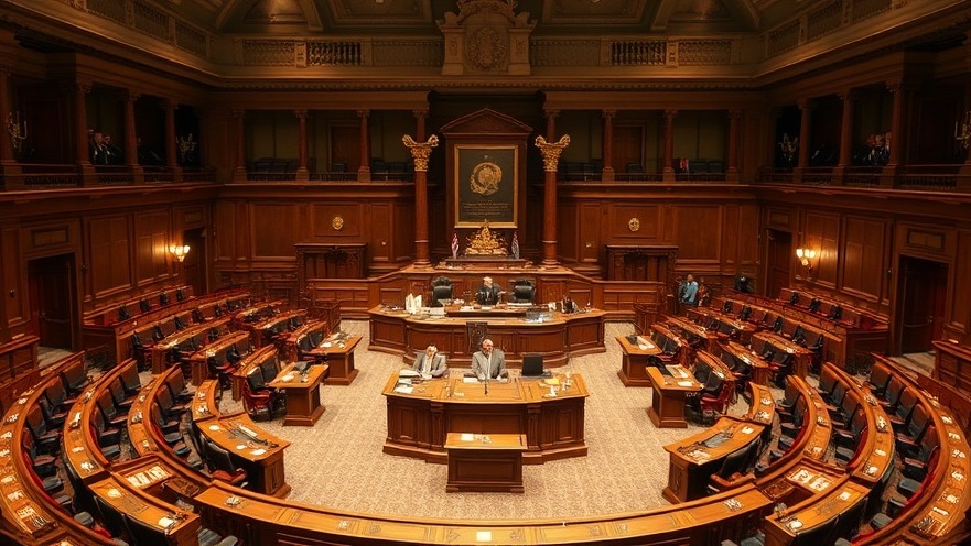 Texas Senate chamber during disaster response training discussions on public safety policies