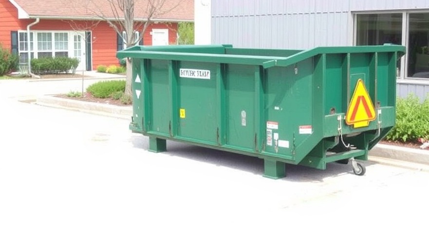 Child welfare and community vigilance for public safety in Austin, highlighting a dumpster.
