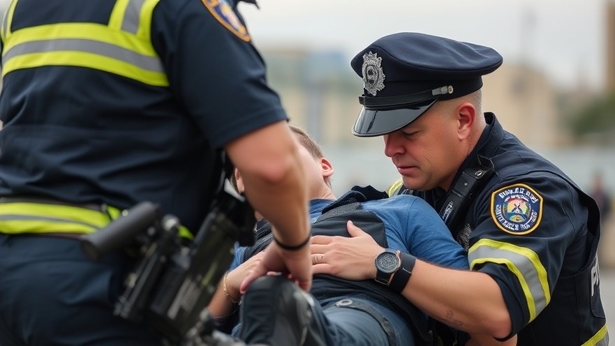 Injured police officer assisted, highlighting san antonio crime reports.