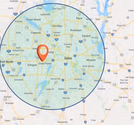 You can target your ads to prospects in a specific geographic area.