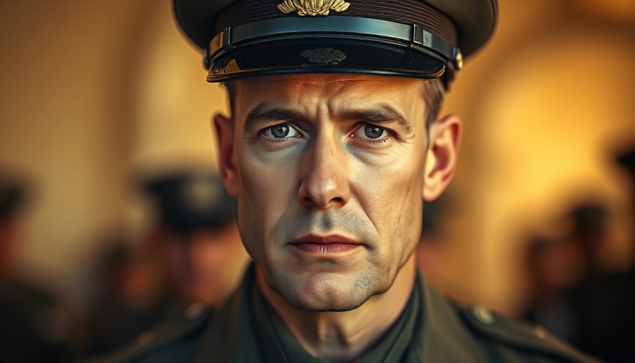 Serious man in military uniform, potential Ukraine ceasefire negotiations.