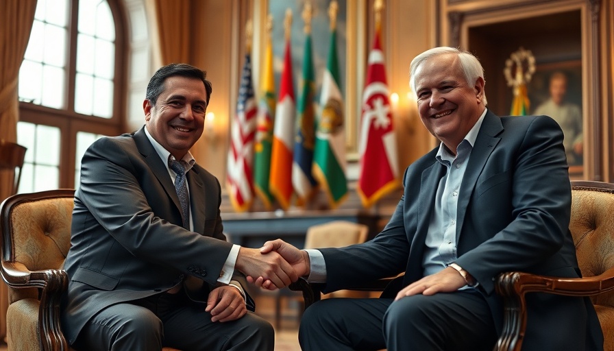 Zelenskyy meets Starmer in London, handshake in elegant room