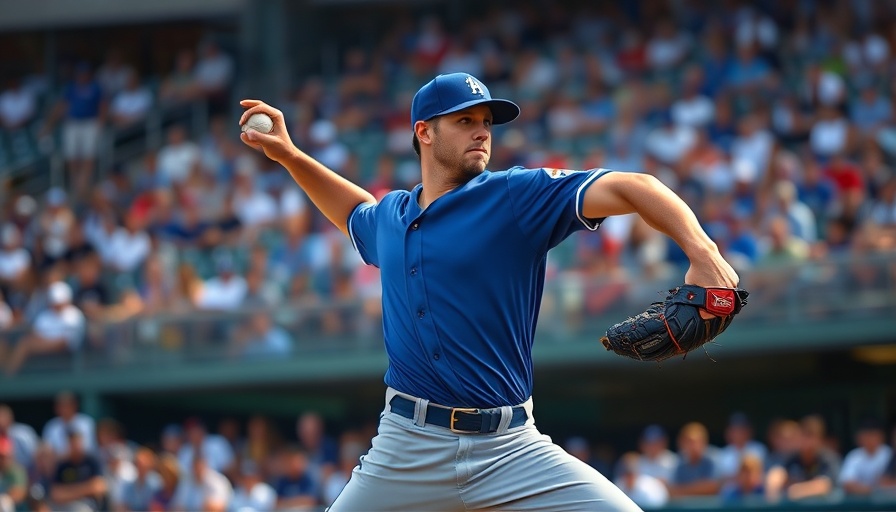 Cubs rookie action shot, baseball throw at stadium.