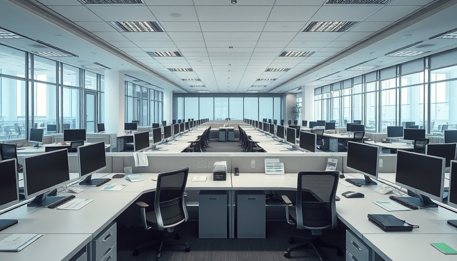 IRS workforce cuts impact on taxpayers shown by empty office space