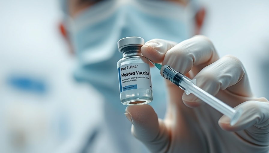 Florida measles case 2025: Vaccine vial and syringe close-up