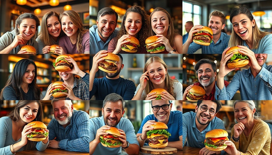 Best burgers in Houston Texas collage.
