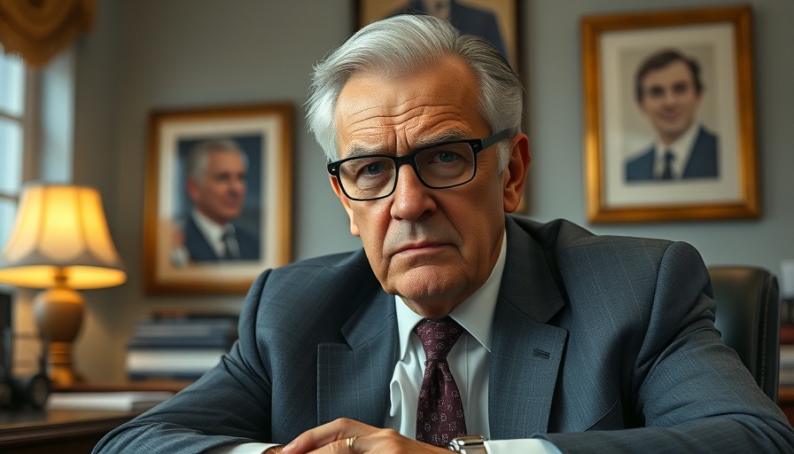 Canadians show their displeasure with a serious older man at desk.