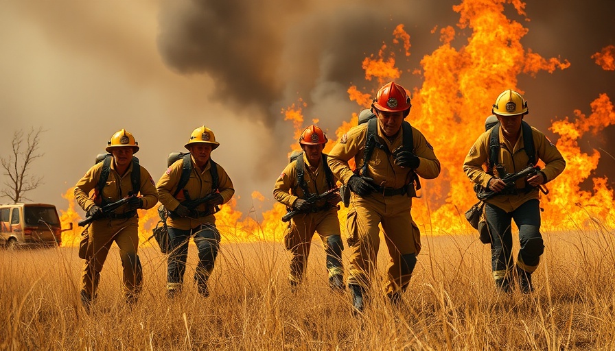 Firefighters tackling San Antonio wildfire danger