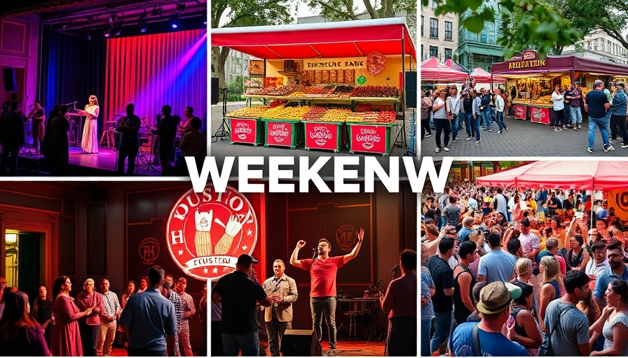 Houston entertainment this weekend: theater, market, music, festival.
