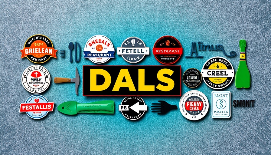 Pi Day Deals Houston promotional graphic with restaurant logos.