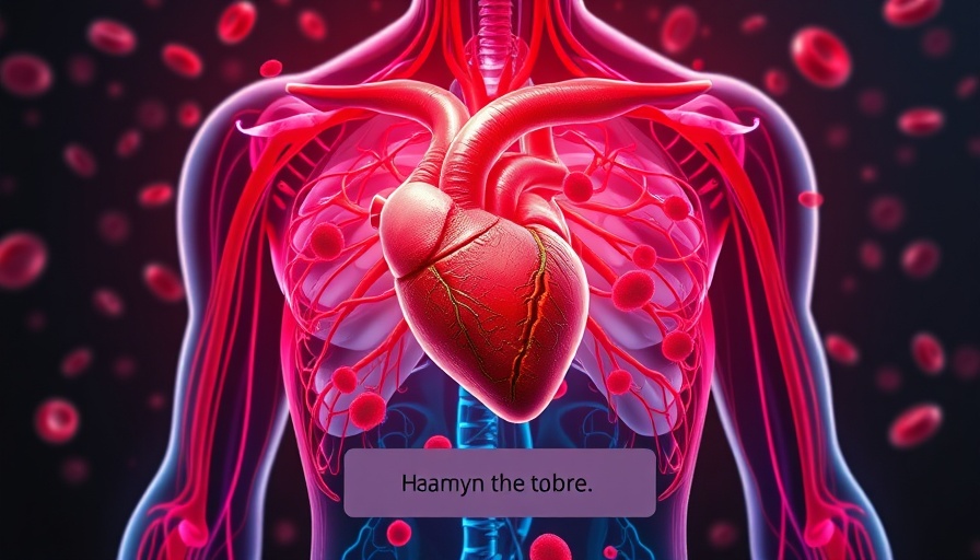 Chiropractic adjustments impact heart disease illustration.