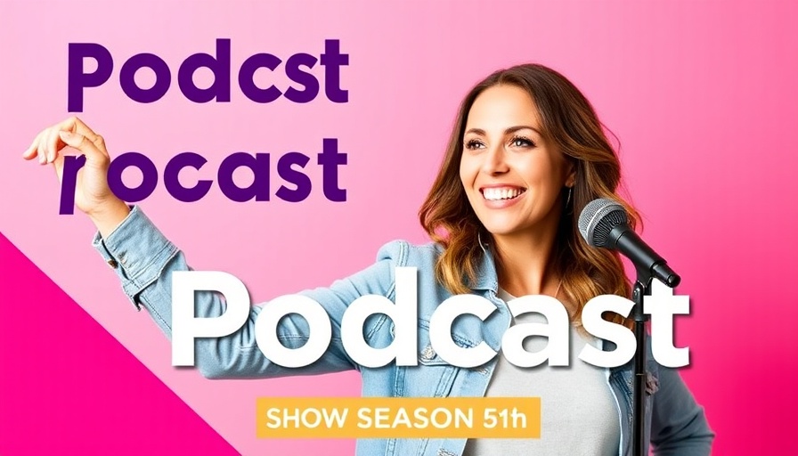 Podcast promotional banner for health and wellness goals in 2025.