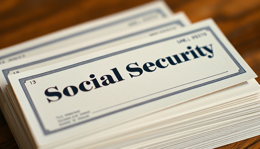 Close-up of Social Security and Treasury checks for overpayment recovery