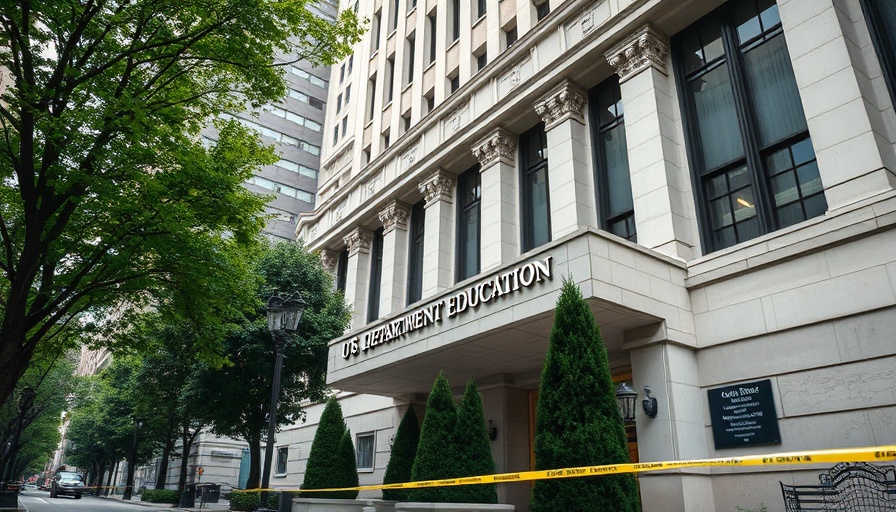 U.S. Department of Education building related to student loan repayment rules.