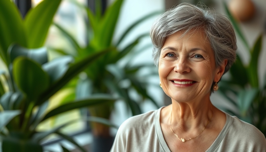 Mature woman smiling indoors, related to Rosie O'Donnell relocates to Ireland.