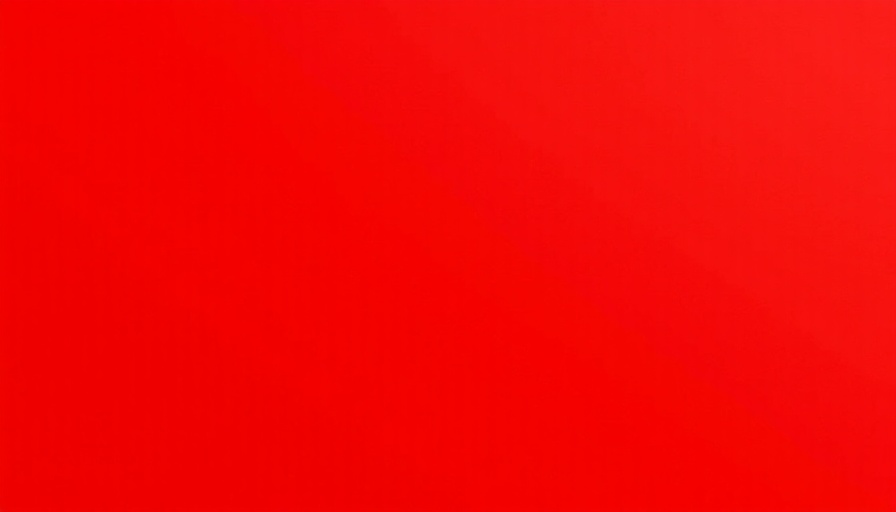 Solid red texture background with smooth surface.