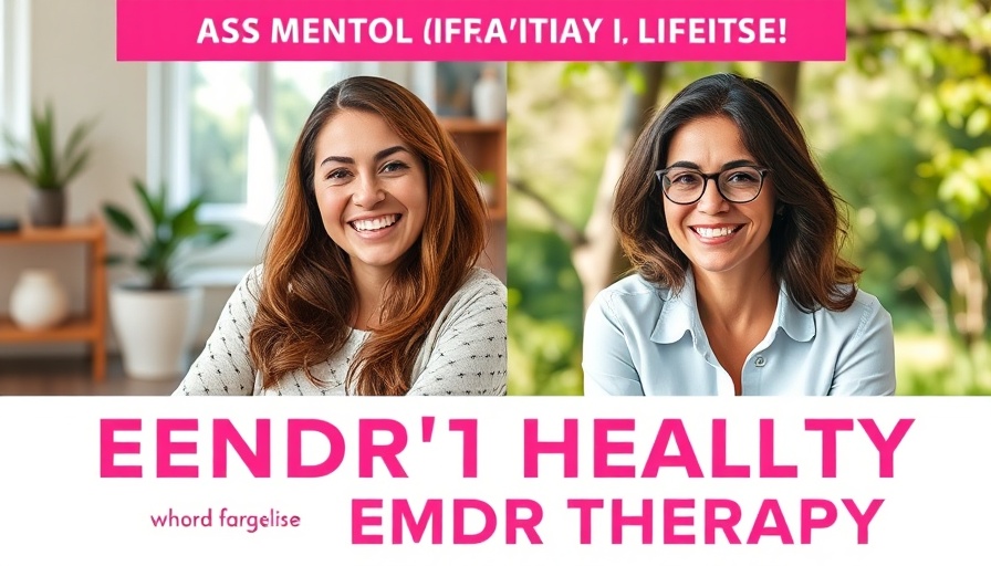 Podcast image featuring mental health and EMDR therapy discussion.