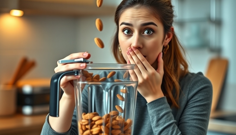 Foods You Should Never Put in a Blender: Surprised woman watching.
