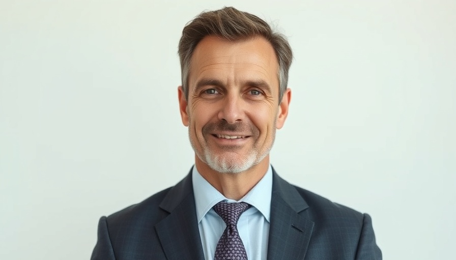 Likewize CEO appointment portrait in business attire.