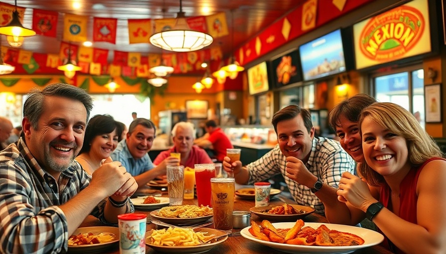 Mexican Restaurant Conroe TX diners enjoy festive atmosphere.