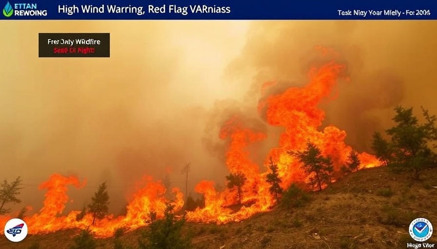 High Wind Warning, Red Flag Warning Friday: Wildfires more likely, harder to fight