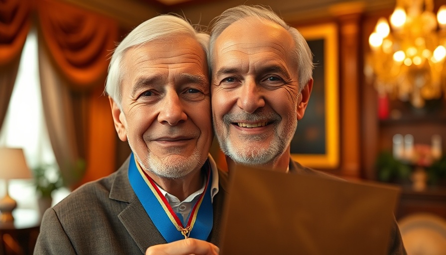 Alan Simpson political legacy: Elderly man awarded medal.