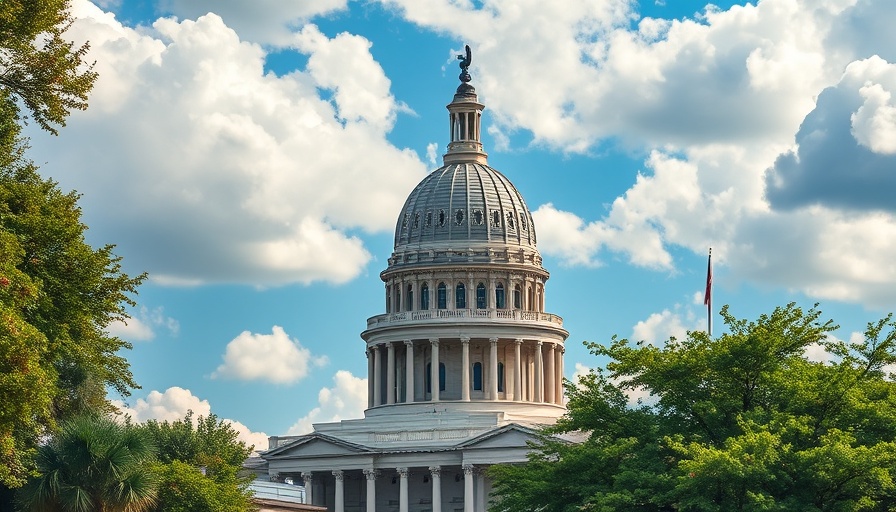 Texas State Capitol dome under bright sky, symbolizing the Texas abortion law.