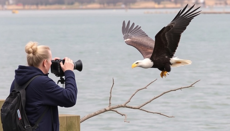Bird watchers keep close eye on Bald Eagles at White Rock Lake due to high winds