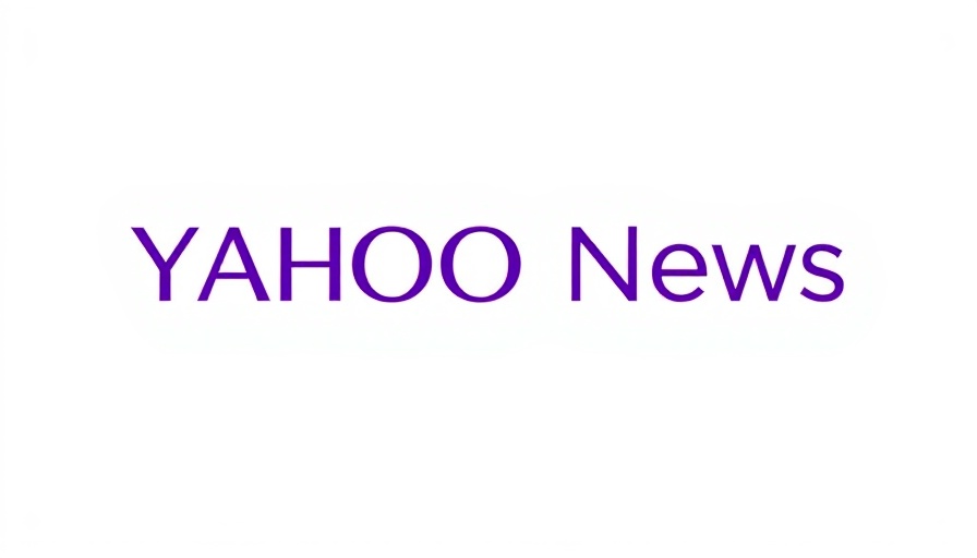 Minimalist modern Yahoo News logo design.