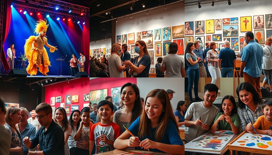 Fun events in San Antonio; vibrant collage of activities.