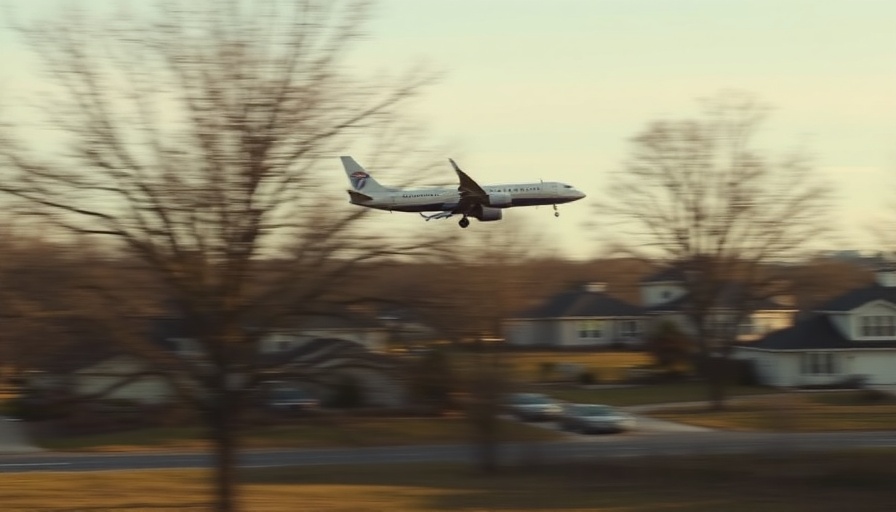 Blurred capture of plane crash in Mesquite over residential area.