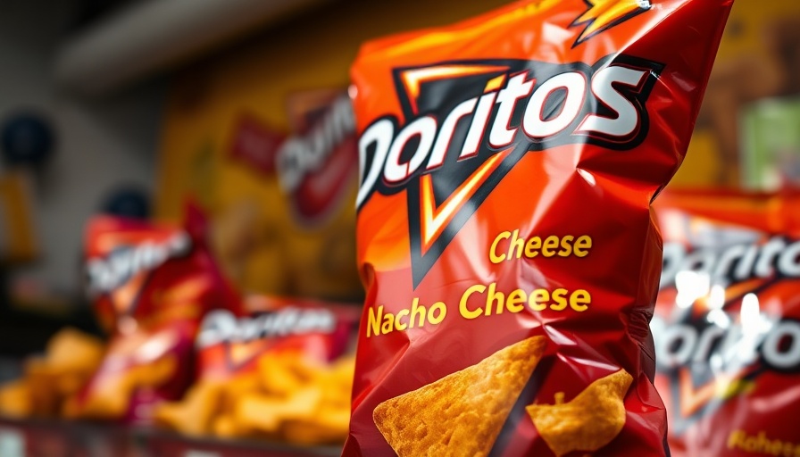 Vibrant Doritos bag highlighting artificial food dyes discussion.
