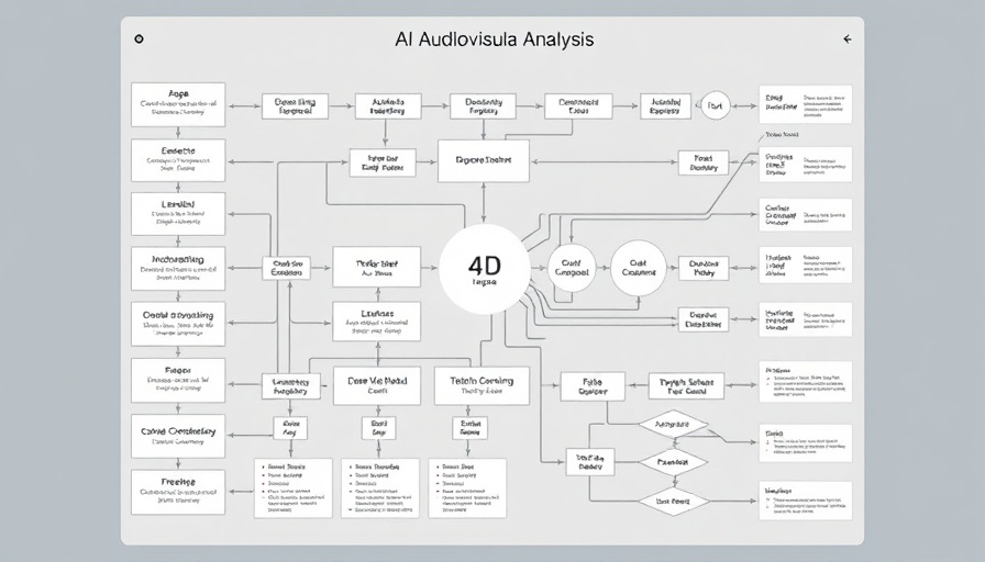 4D imaging AI audiovisual analysis flowchart diagram