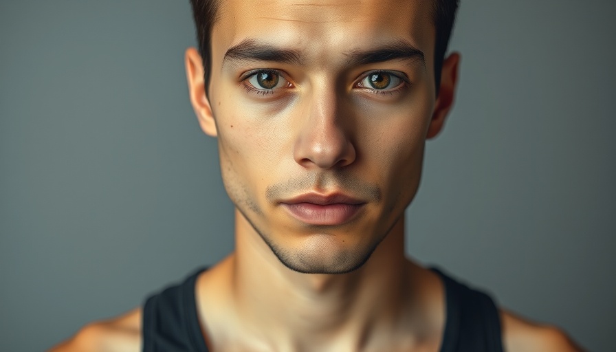 Portrait of an individual in a studio setting.