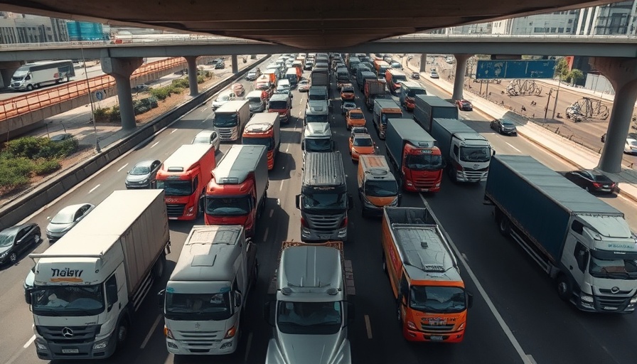 San Antonio traffic congestion on highway under bright daylight