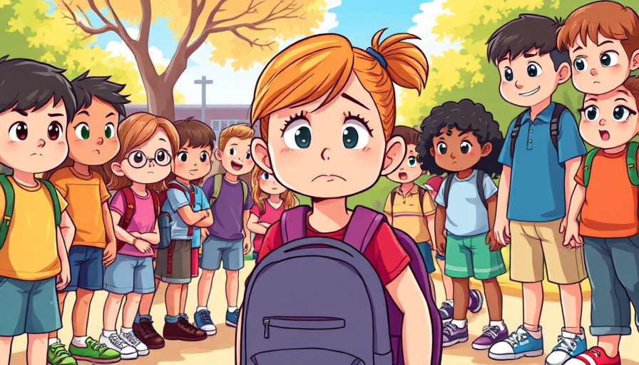 Anxious immigrant kid faces bullying in Texas school playground.