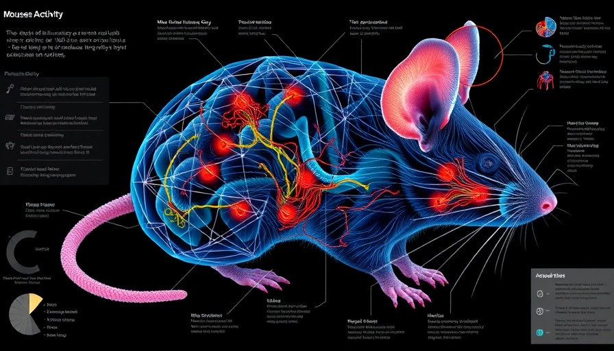 Illustration of neural activity in male mouse brain during sex