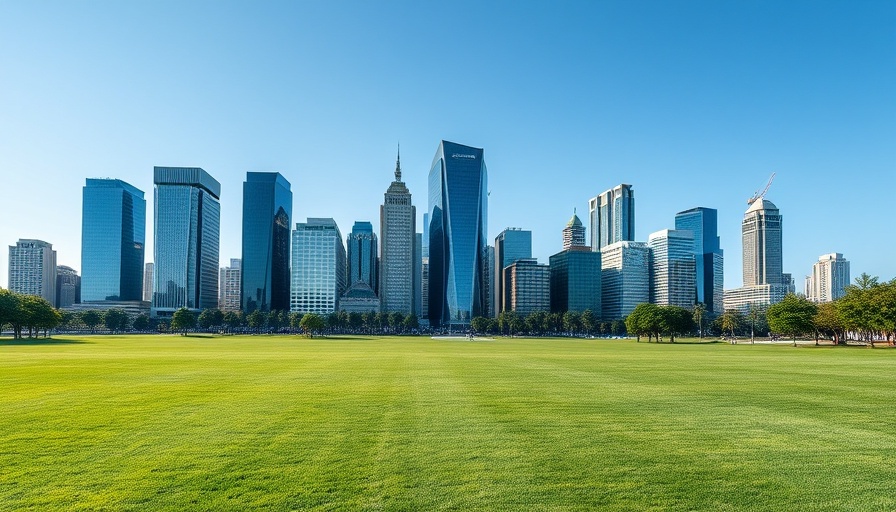 Dallas business growth in Collin County skyline view.