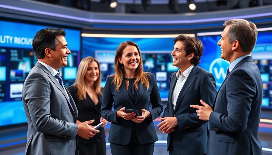 Professionals discussing how to optimize your child's sleep schedule in a studio.