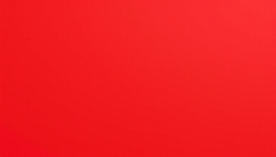 Solid red background representing legal urgency.