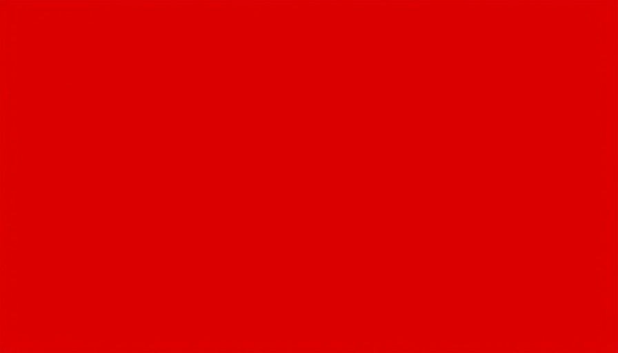 Solid red background, Texas mail ballot ID requirement concept.