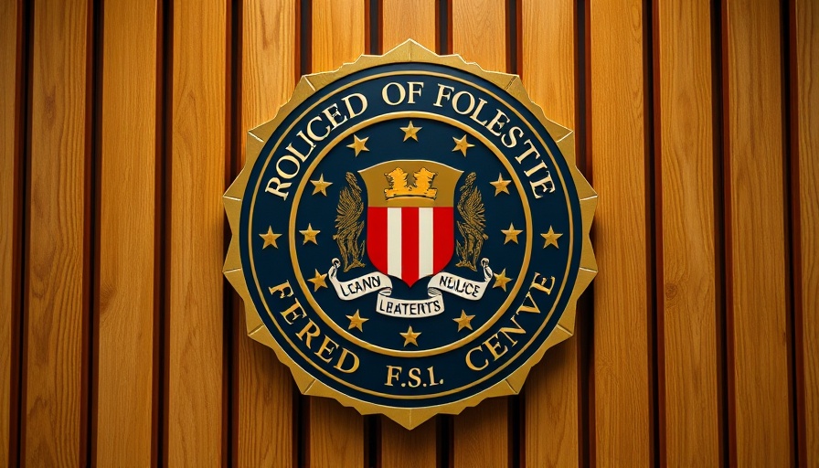 Department of Justice emblem symbolizing energy infrastructure threats.